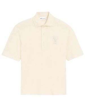 Ami Paris Polo Shirts - Neutro