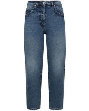 MSGM Jeans ,Blauw ,Katoen Straight Leg Jeans