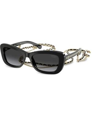 CHANEL Sunglasses - Black