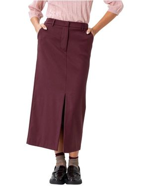 Kocca Midi Skirts - Rojo