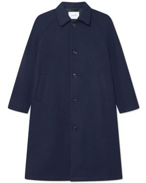 Les Deux Single-Breasted Coats - Blue