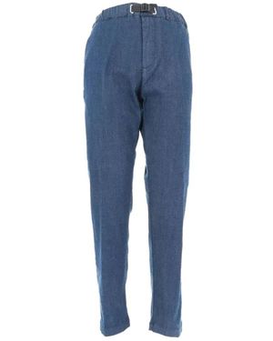 White Sand Slim-Fit Jeans - Bleu