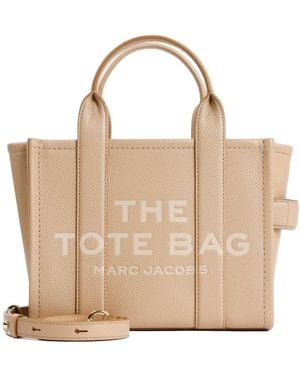 Marc Jacobs The Leather Small Tote Bag - Natur