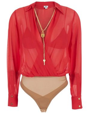 Elisabetta Franchi Body - Rojo