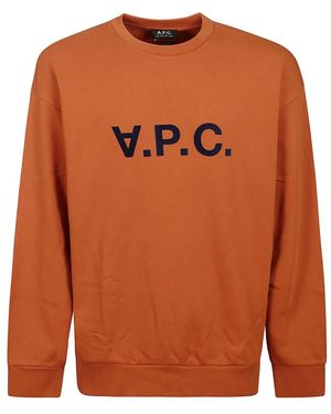 A.P.C. Felpa - Arancione
