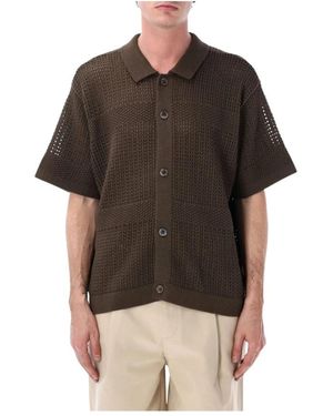 Obey Patchwork Cardigan - Schwarz