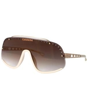 Carrera Stilvolle Shield Sonnenbrille Für Augenschutz - Braun