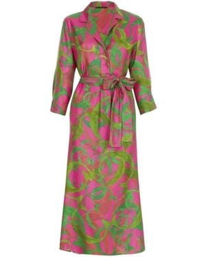 Carolina Herrera Shirt Dresses - Rosso