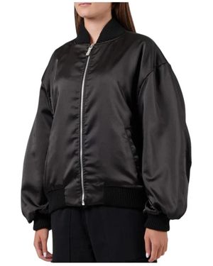 DISCLAIMER Bomber Jackets - Negro