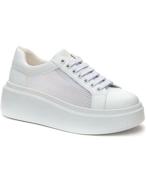 KEDDO Schoenen ,Wit ,Leer Derby Sneakers