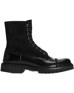 Dolce & Gabbana Lace-Up Boots - Nero