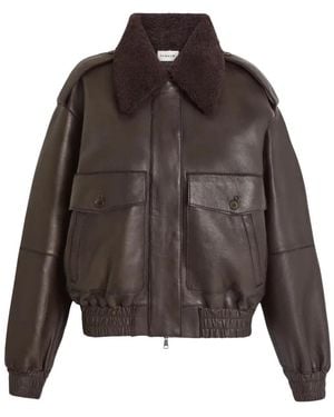 P.A.R.O.S.H. Bomber Jackets - Marrón