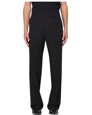 Patrizia Pepe Straight Trousers - Negro
