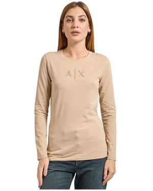 ARMANI EXCHANGE Stylische T-Shirts Und Polos - Natur