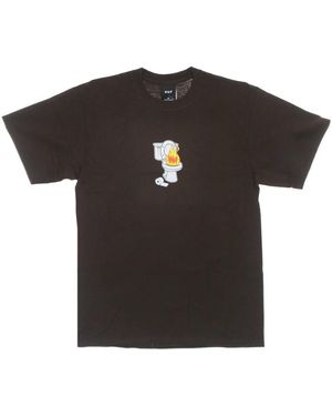 Huf Hot Tee T-Shirt - Zwart