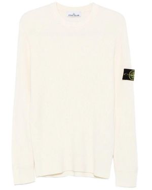 Stone Island Sweatshirts - White