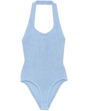 Hunza G Badmode ,Blauw ,One-Piece