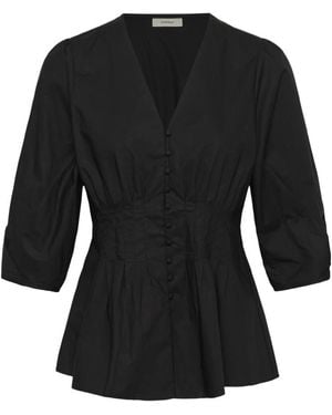 Inwear Overhemden ,Zwart ,Blouses