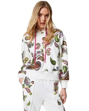 Twinset Hoodies - Blanco
