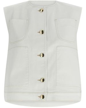 Fabiana Filippi Waistcoats - Blue