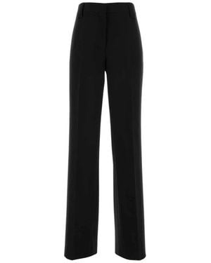 Versace Straight Trousers - Negro