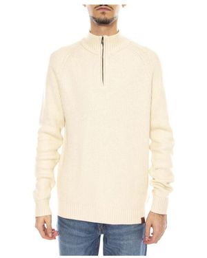 Timberland Trui Met Halve Rits - Wit