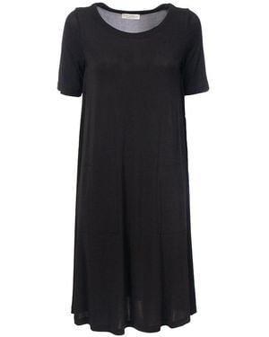 Le Tricot Perugia Short Dresses - Black