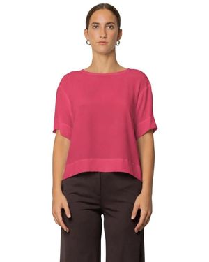 Kaos Overhemden ,Roze ,Blouses - Rood