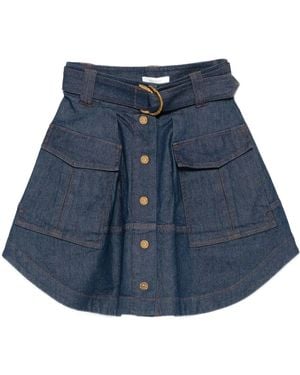 Zimmermann Denim Skirts - Blue