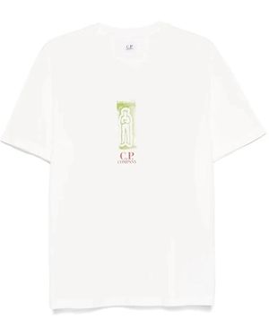 C.P. Company T-Shirts - Bianco