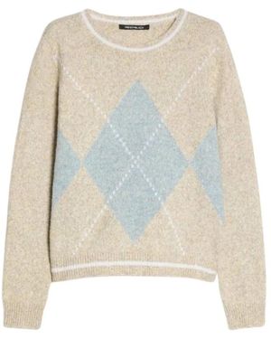 Pennyblack Round-Neck Knitwear - White
