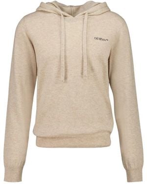 Off-White c/o Virgil Abloh Cashmere Knitwear - Naturel