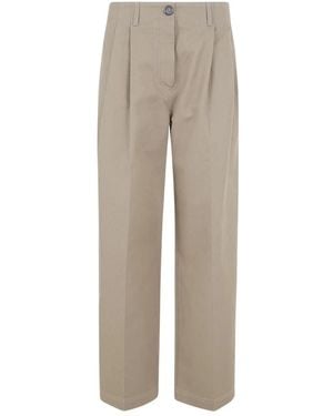 TOTEME Wide Trousers - Grey