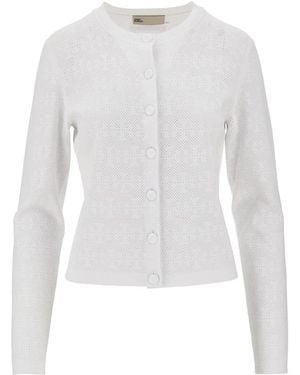 Tory Burch Cardigans - Blanco