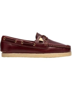Clarks Boat Shoes - Red