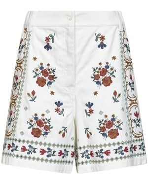 Weekend by Maxmara Short Shorts - White