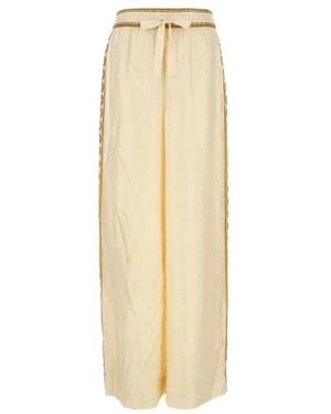 Zimmermann Wide Trousers - Natural