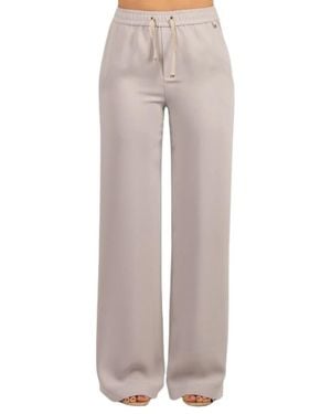 Herno Wide Trousers - Grey