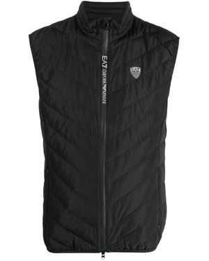 EA7 Waistcoats - Black
