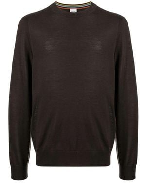 Paul Smith Trui Met Ronde Hals - Zwart
