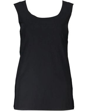 Patrizia Pepe Sleeveless Tops - Black