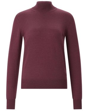 Etro Fijngebreide Coltruisweater - Paars