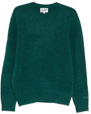 MC2 Saint Barth Round-Neck Knitwear - Green
