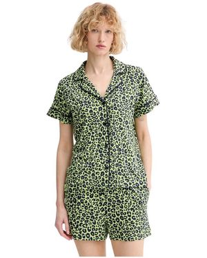 DKNY Pyjamaset Van Viscose - Groen