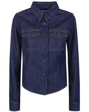 Dries Van Noten Denim Shirts - Blu