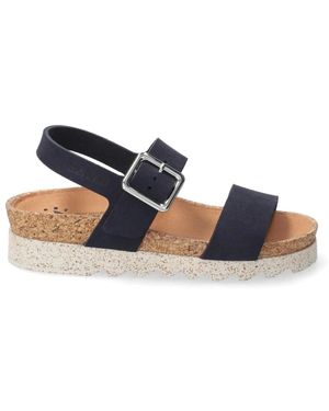 Mephisto Flat Sandals - Bleu