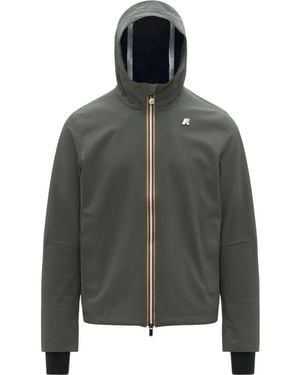 K-Way Jassen ,Groen ,Jacko Bonded Jacket - Grijs