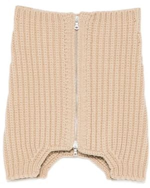 Dries Van Noten Winter Scarves - Natural