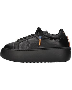 Barracuda Schoenen ,Zwart ,Leer Bd 1440B Sneakers