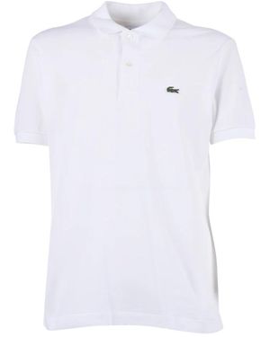 Lacoste Polo Shirts - White